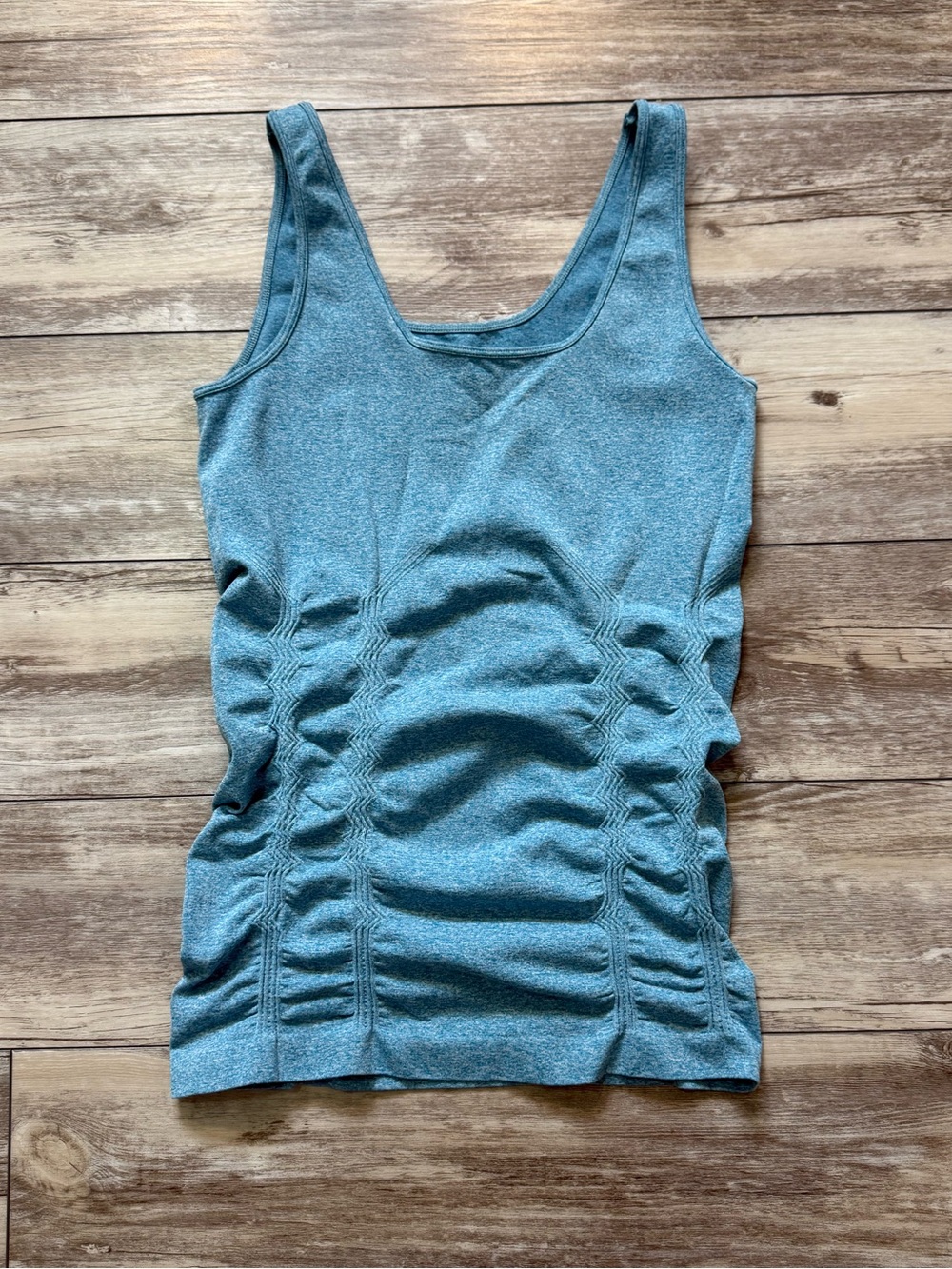 Kismet Blue Ruched Tank Top